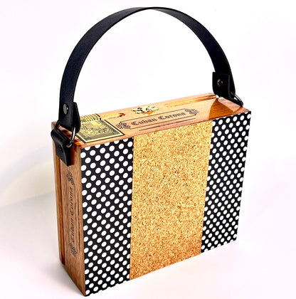 Wine Theme Cigar Box Purse