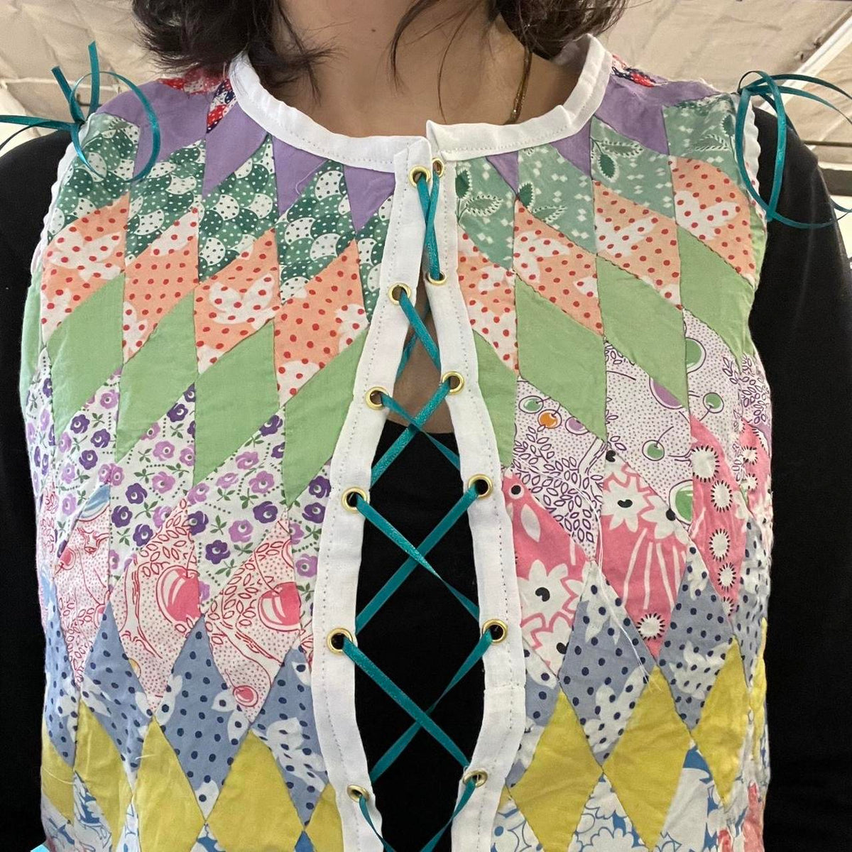 Quilt Corset Vest
