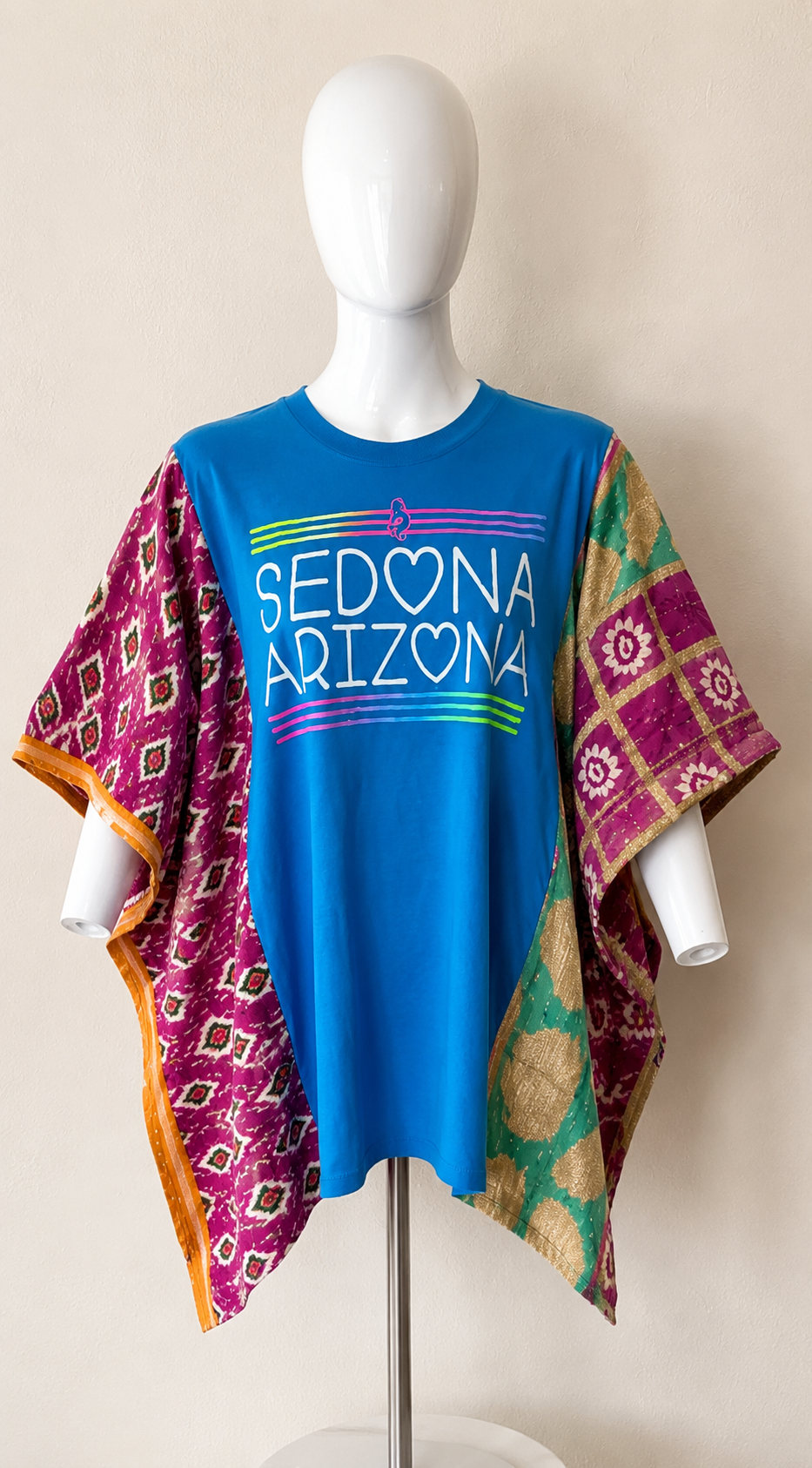 Sedona Arizona Handmade Boho Poncho Top