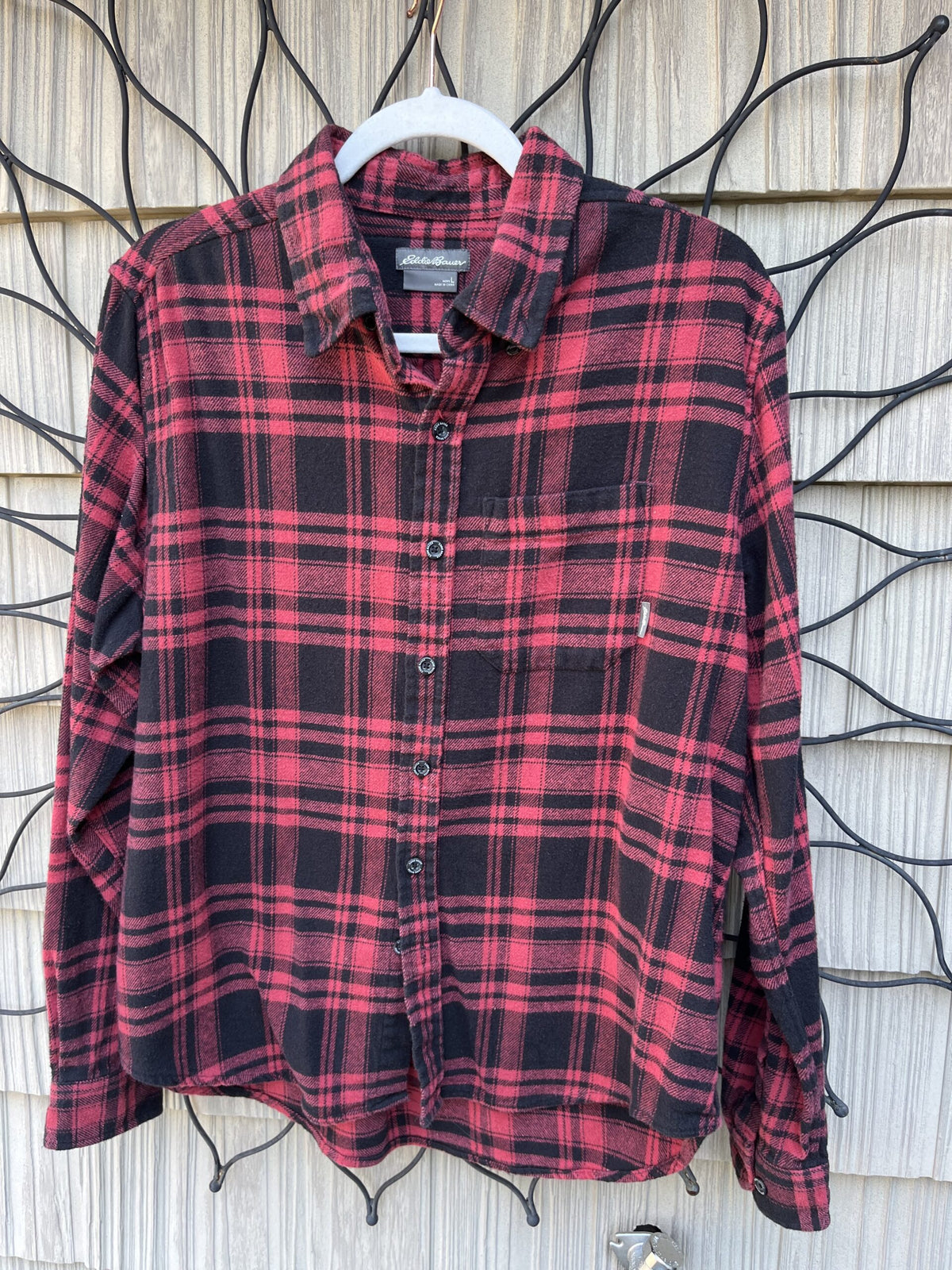 Def Leppard flannel long sleeveshirt