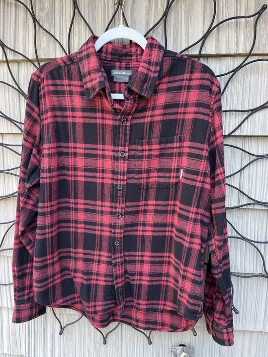 Def Leppard flannel long sleeveshirt