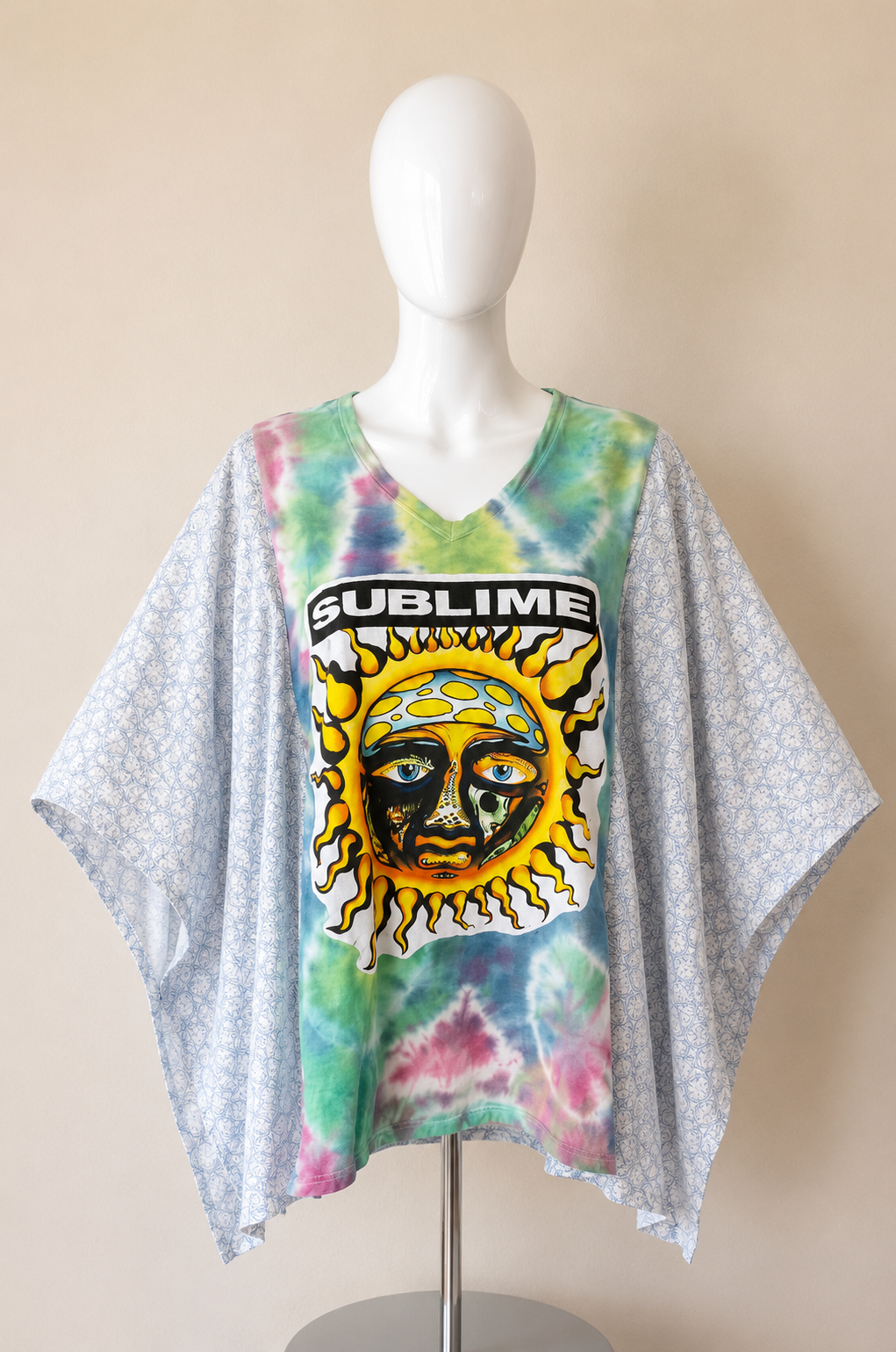 Sublime Handmade Boho Poncho Top