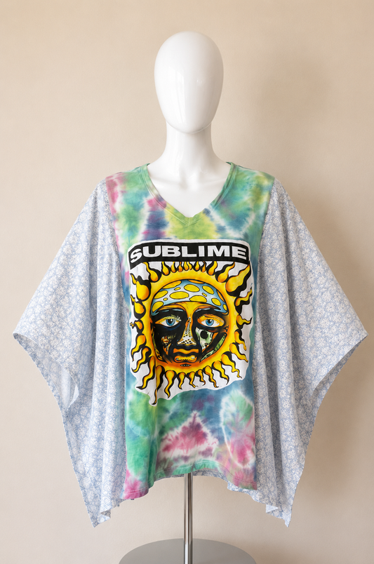 Sublime Handmade Boho Poncho Top
