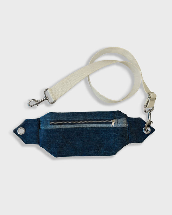 The Bronx Upcycled Denim Belt Bag