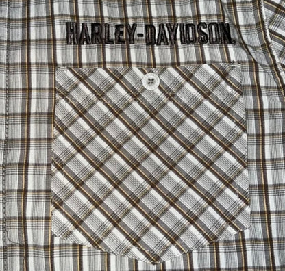 a close up of a shirt with a name on it.