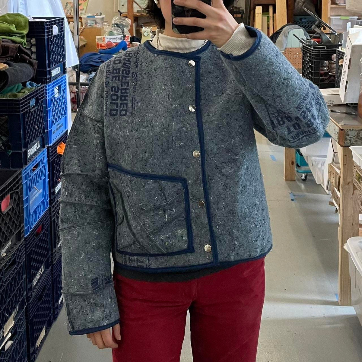 U-Haul Blanket Jacket 01