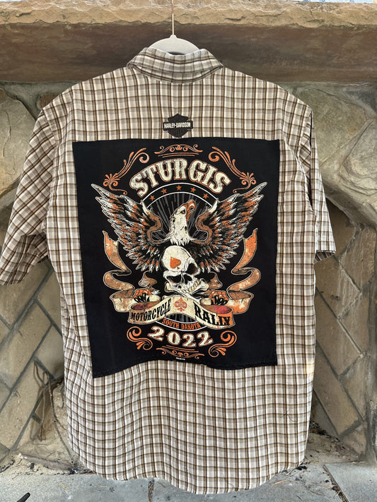 Harley Davidson Button up Shirt