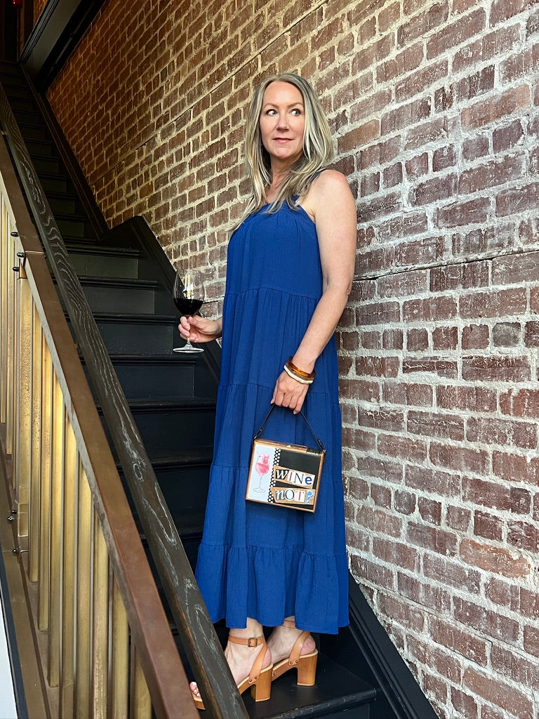 Wine Theme Cigar Box Purse