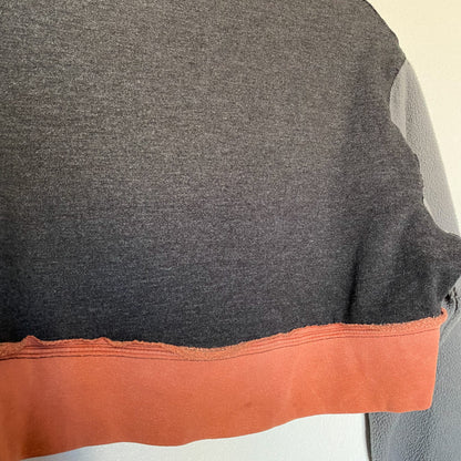 Button up crop sweater