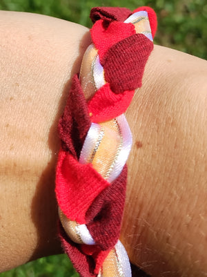 Gryffindor Braided Bracelet