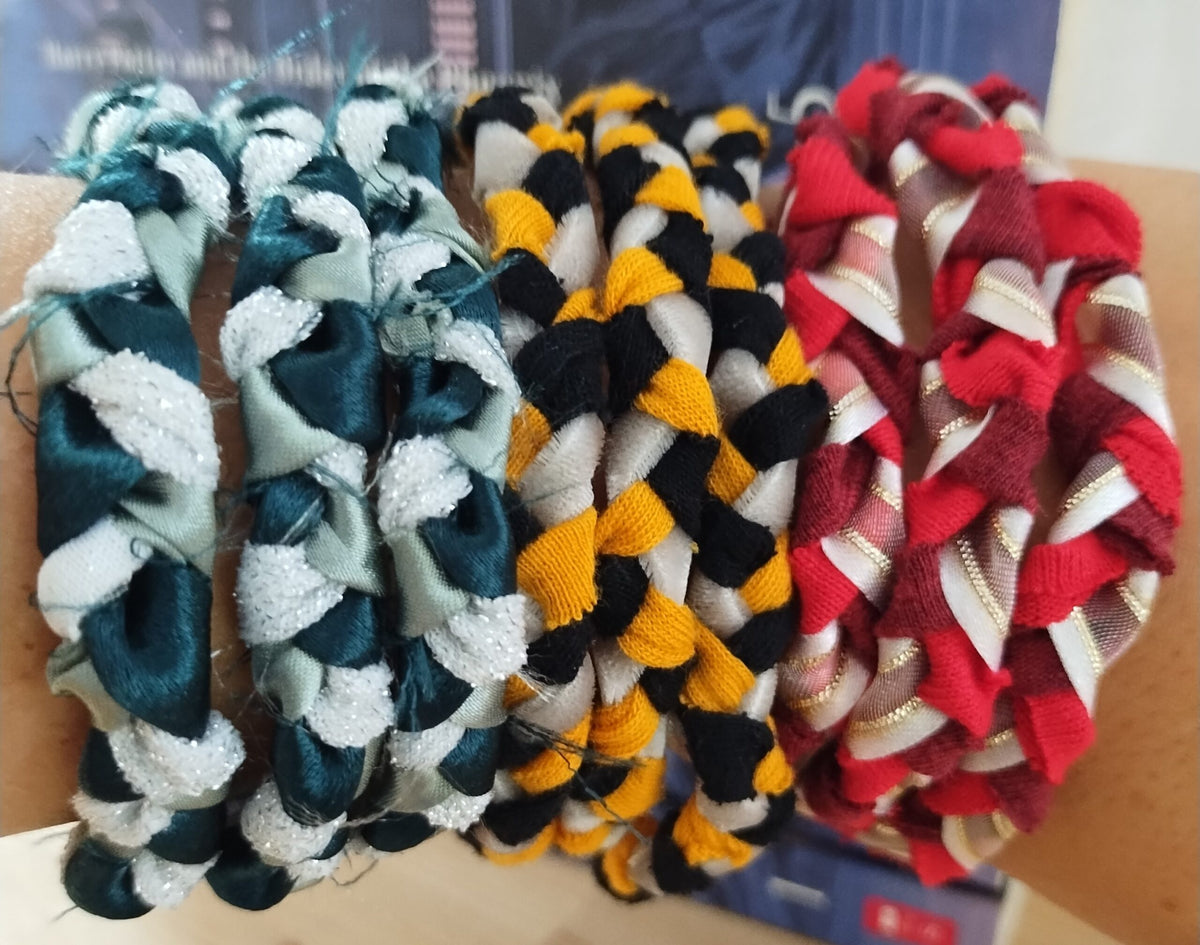 Gryffindor Three-Braid Bracelet