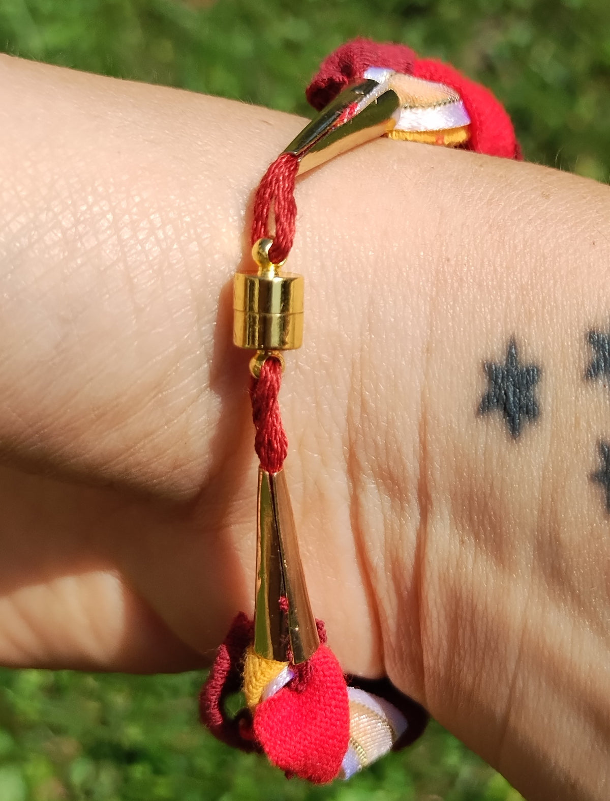 Gryffindor Braided Bracelet