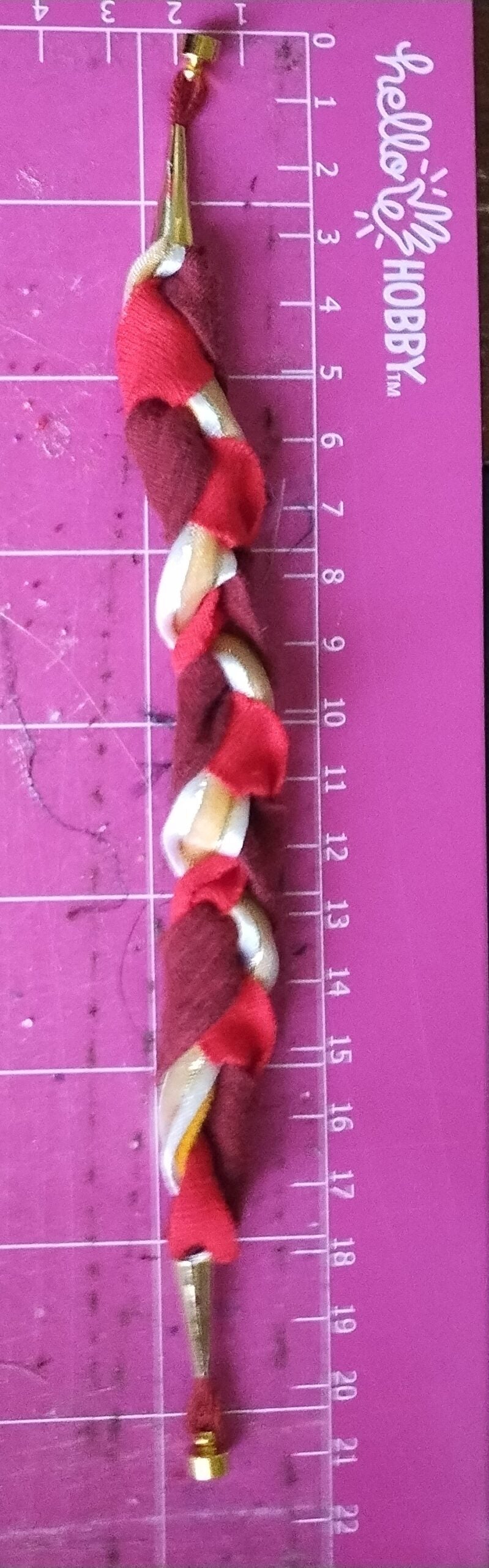 Gryffindor Braided Bracelet