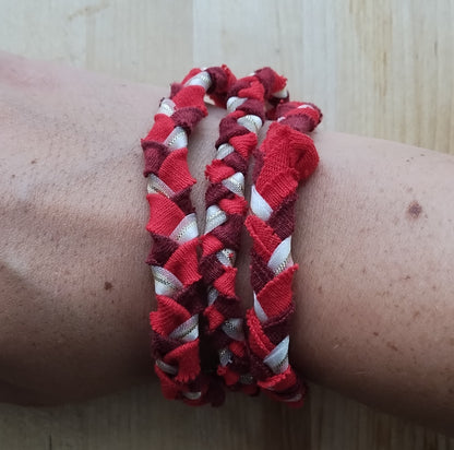 Gryffindor Three-Braid Bracelet