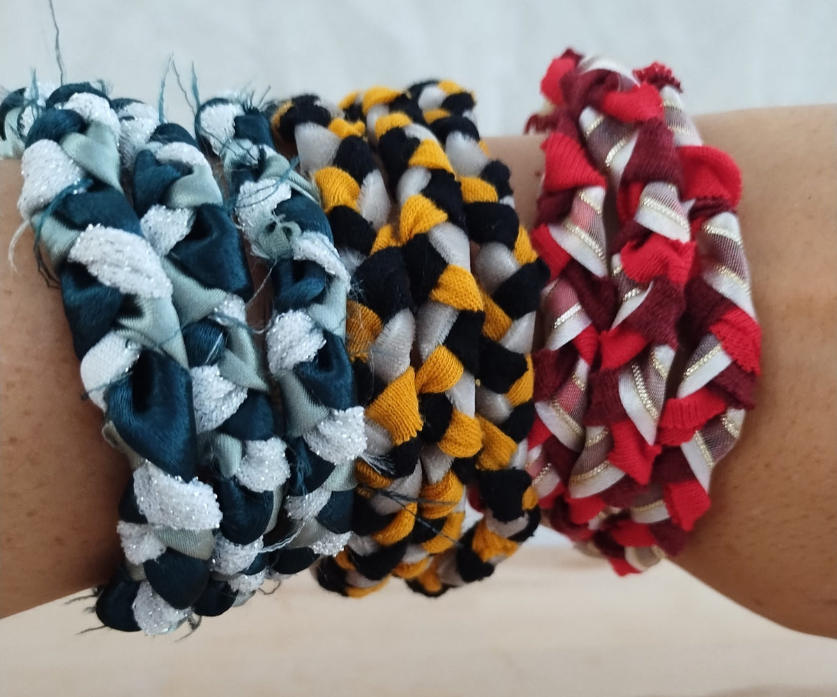 Gryffindor Three-Braid Bracelet