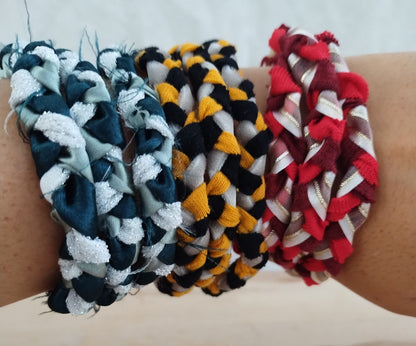 Gryffindor Three-Braid Bracelet