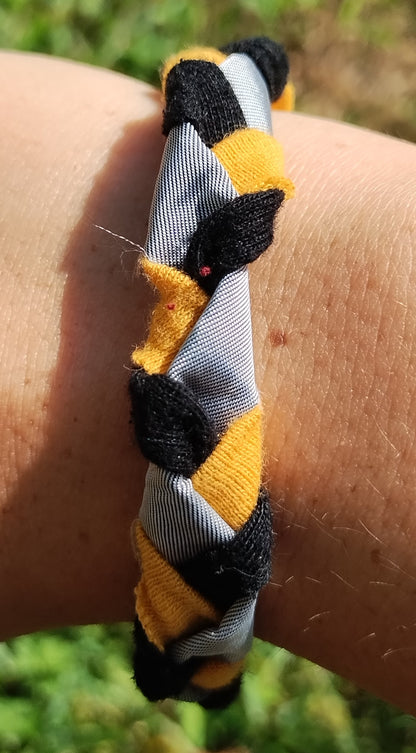 Hufflepuff Braided Bracelet