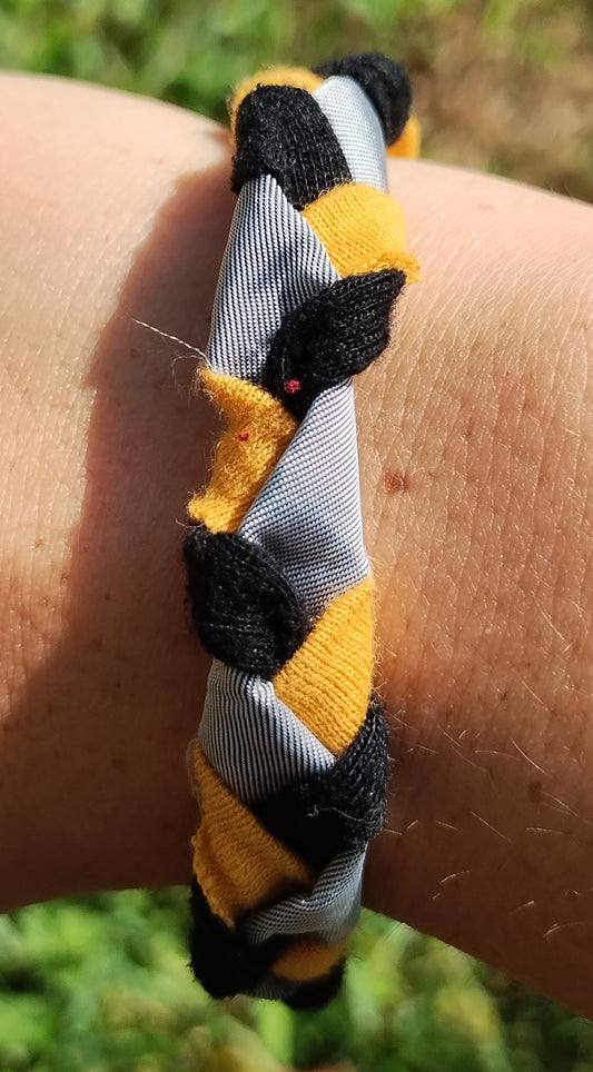 Hufflepuff Braided Bracelet