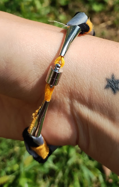 Hufflepuff Braided Bracelet