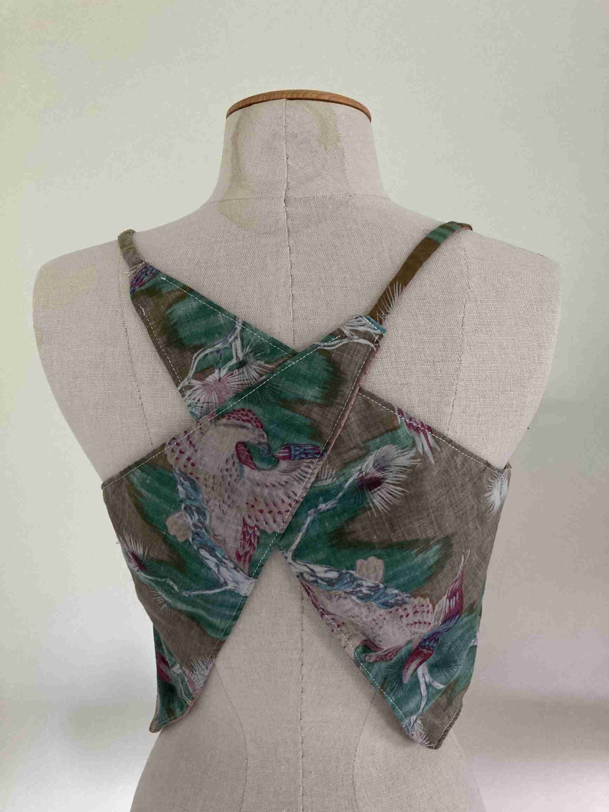 a mannequin with a piece of fabric on top of it.