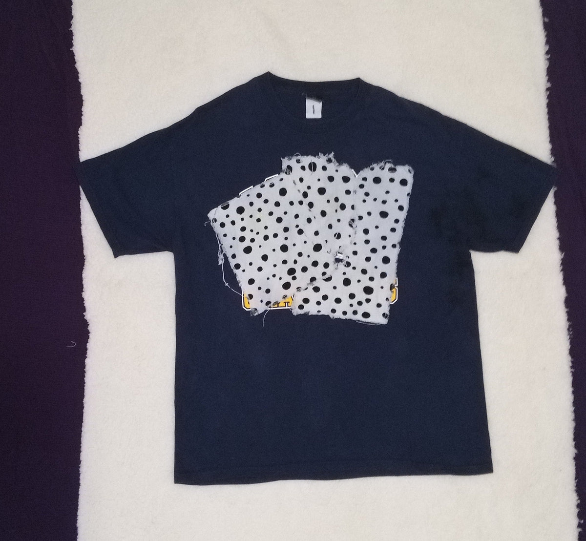 Polka Dots and Patches Patchwork Tee by W/Love