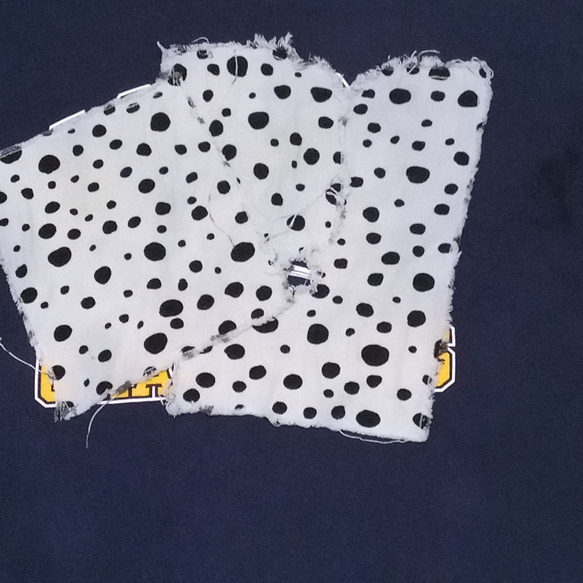 Polka Dots and Patches Patchwork Tee by W/Love, photo 2