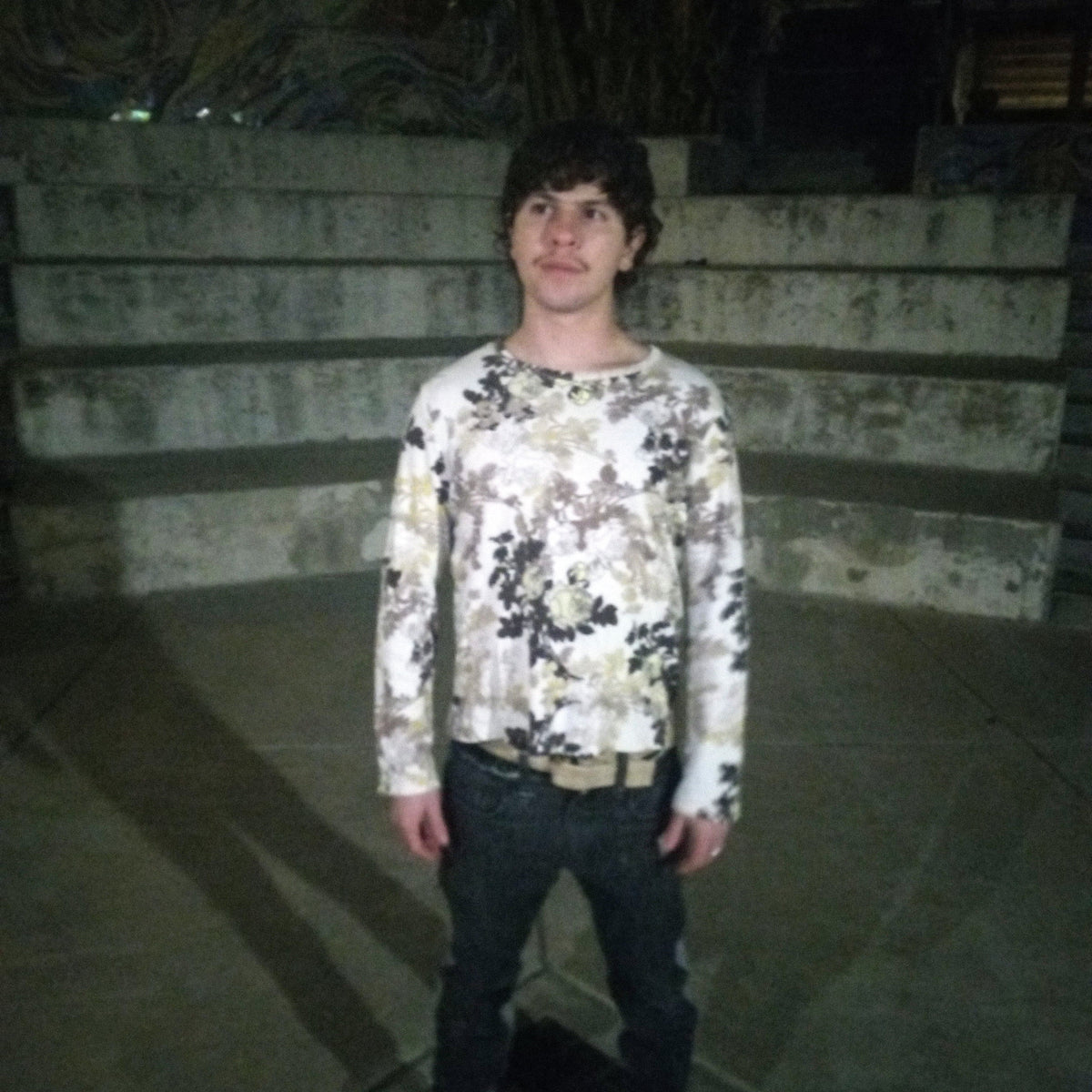 Painted Rose Floral Fitted Long Sleeve by W/Love, photo 3