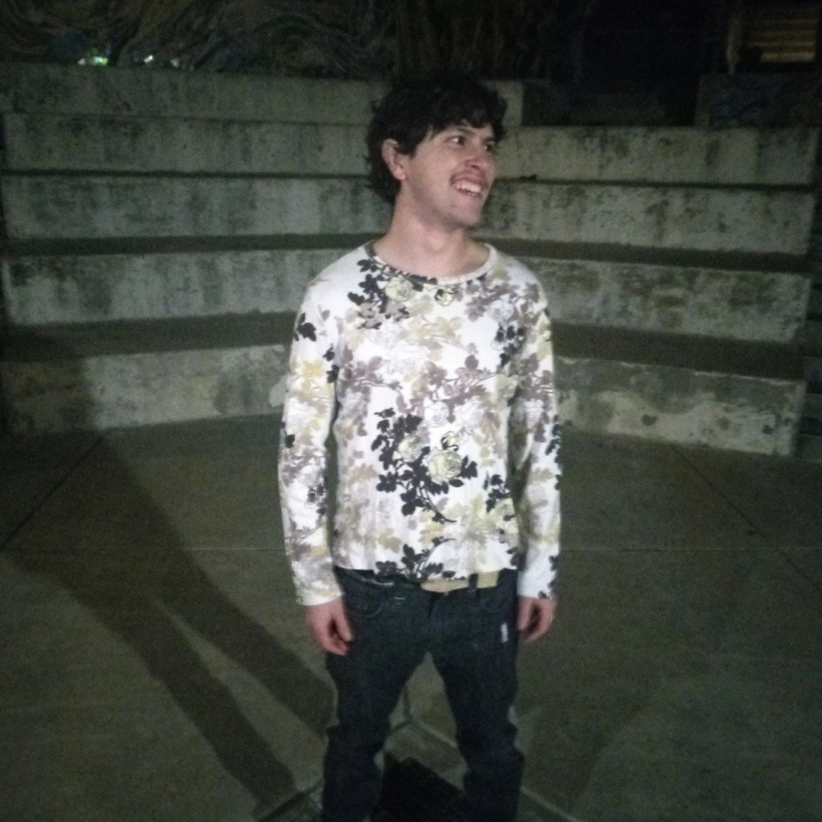 Painted Rose Floral Fitted Long Sleeve by W/Love, photo 5