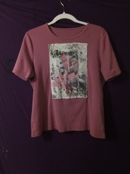 Surveillance State Graphic Patch Tee by W/Love