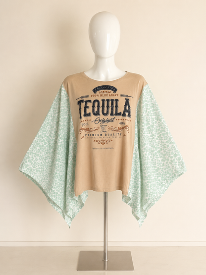 Tequila Handmade Boho Poncho Top