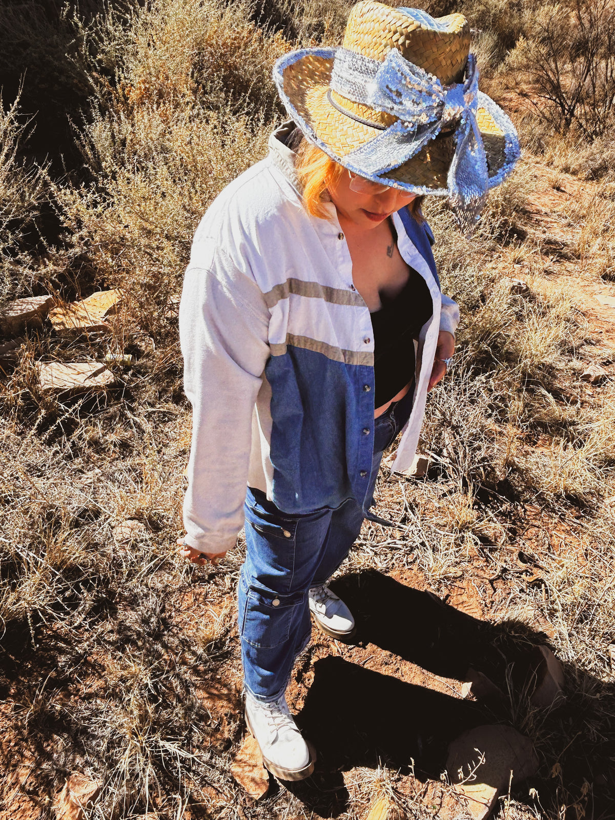 Western Patchwork Flannel – Handmade & One of a Kind