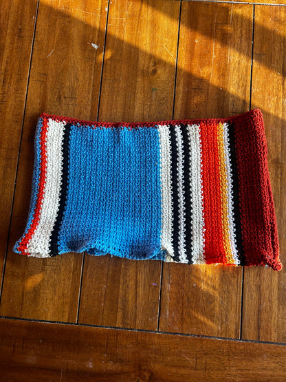 Western Boho Crochet Skirt – Handmade & One of a Kind