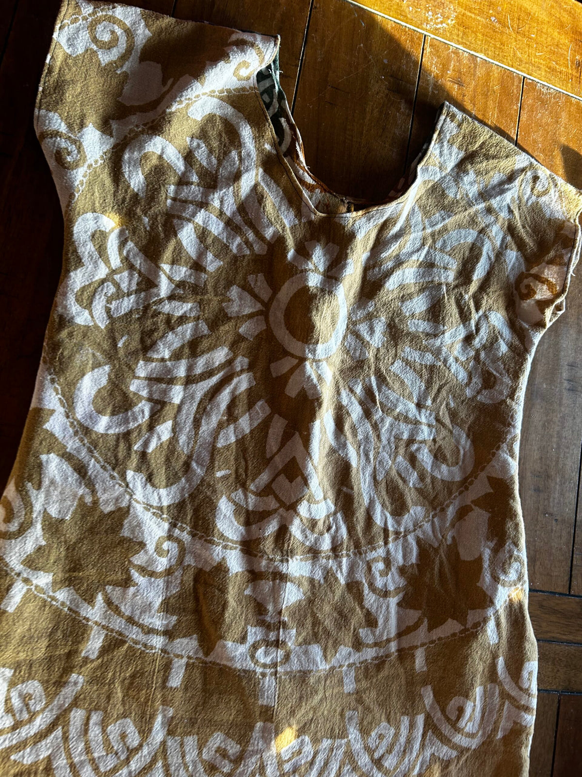 Handmade Bohemian Tapestry Maxi Dress with Pockets