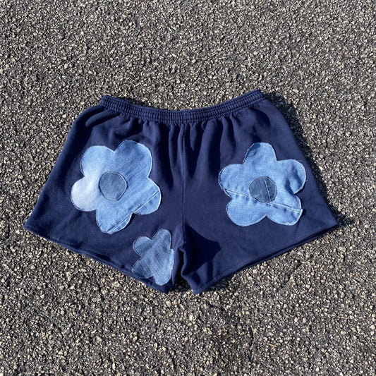 Reworked flower shorts