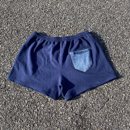 Reworked flower shorts