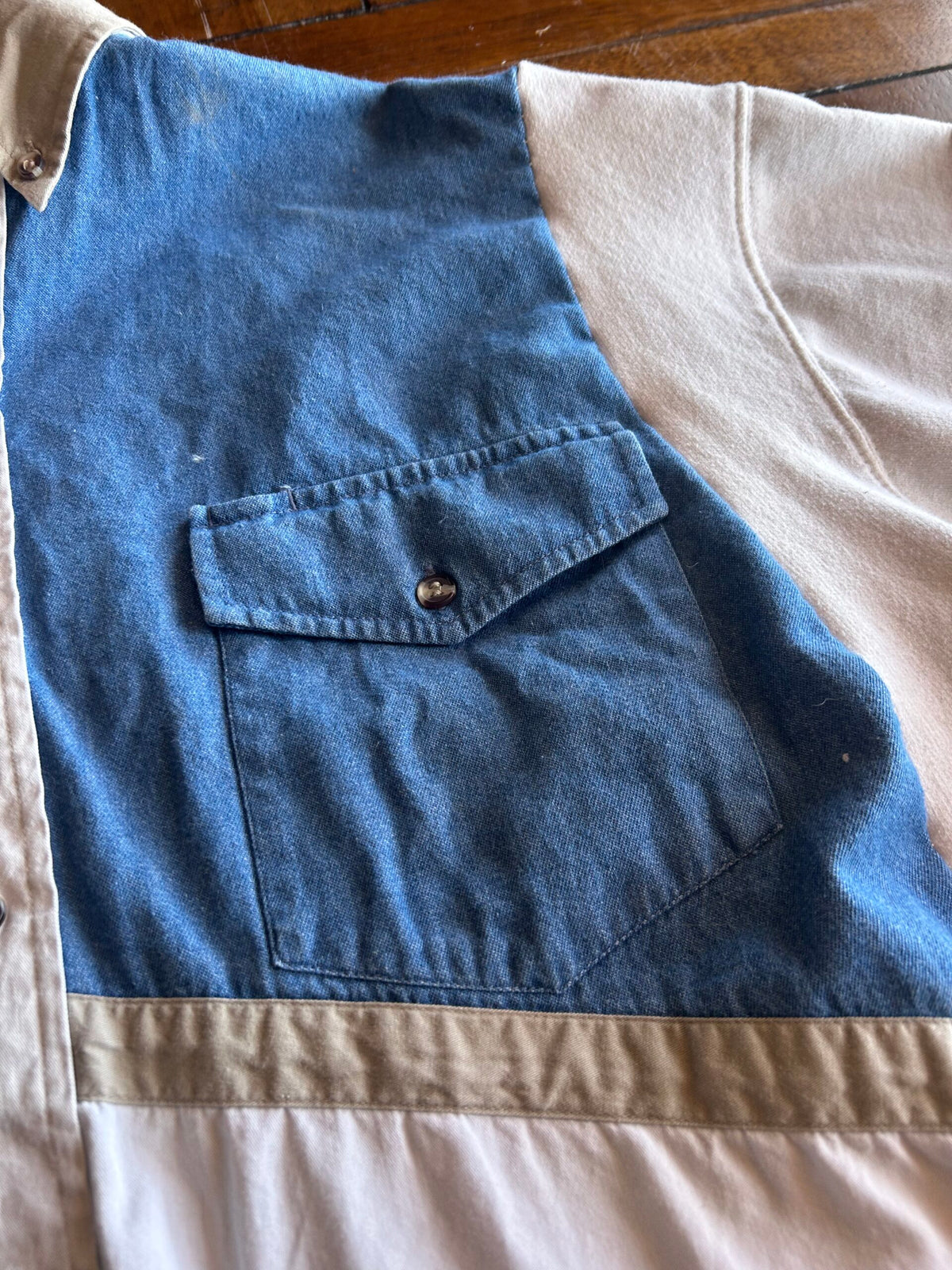 Western Patchwork Flannel – Handmade & One of a Kind