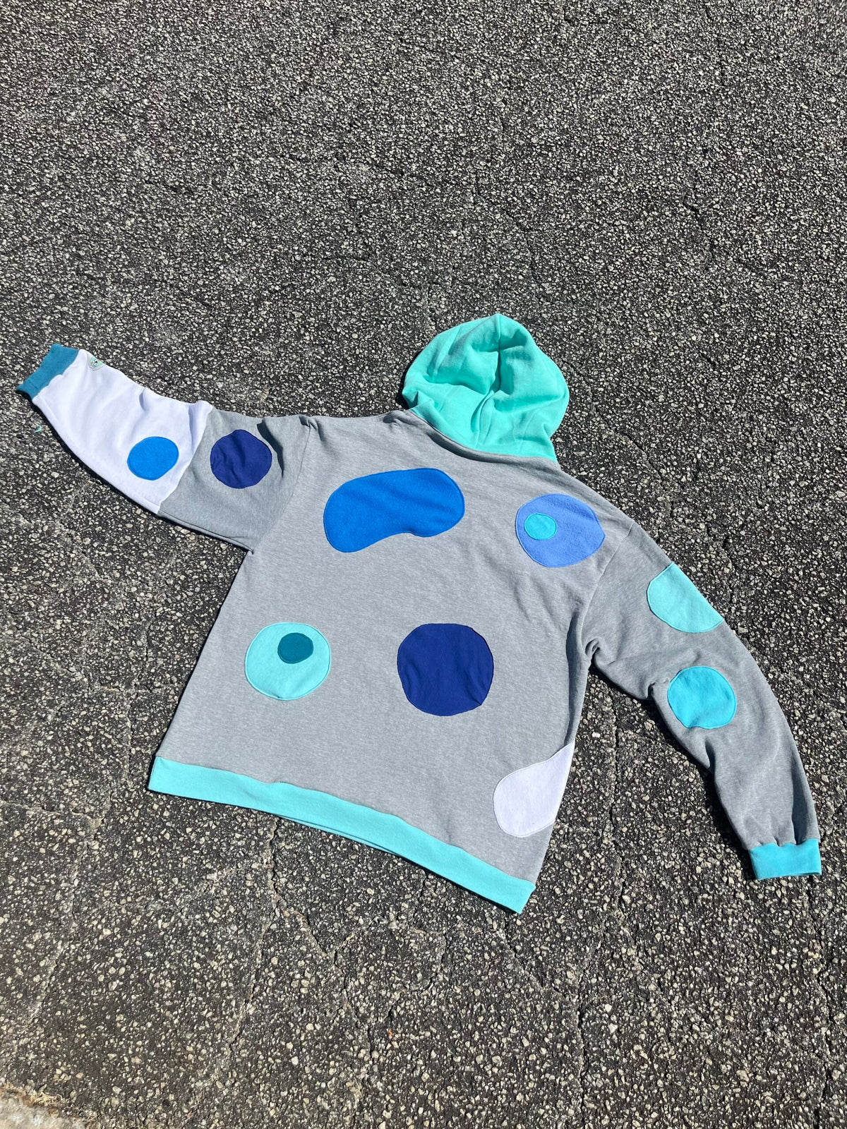 Reworked Nike hoodie