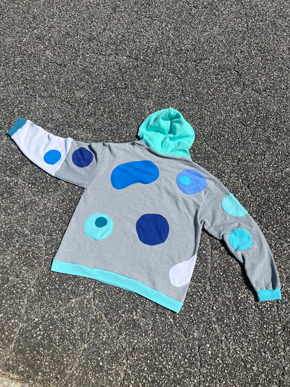 Reworked Nike hoodie