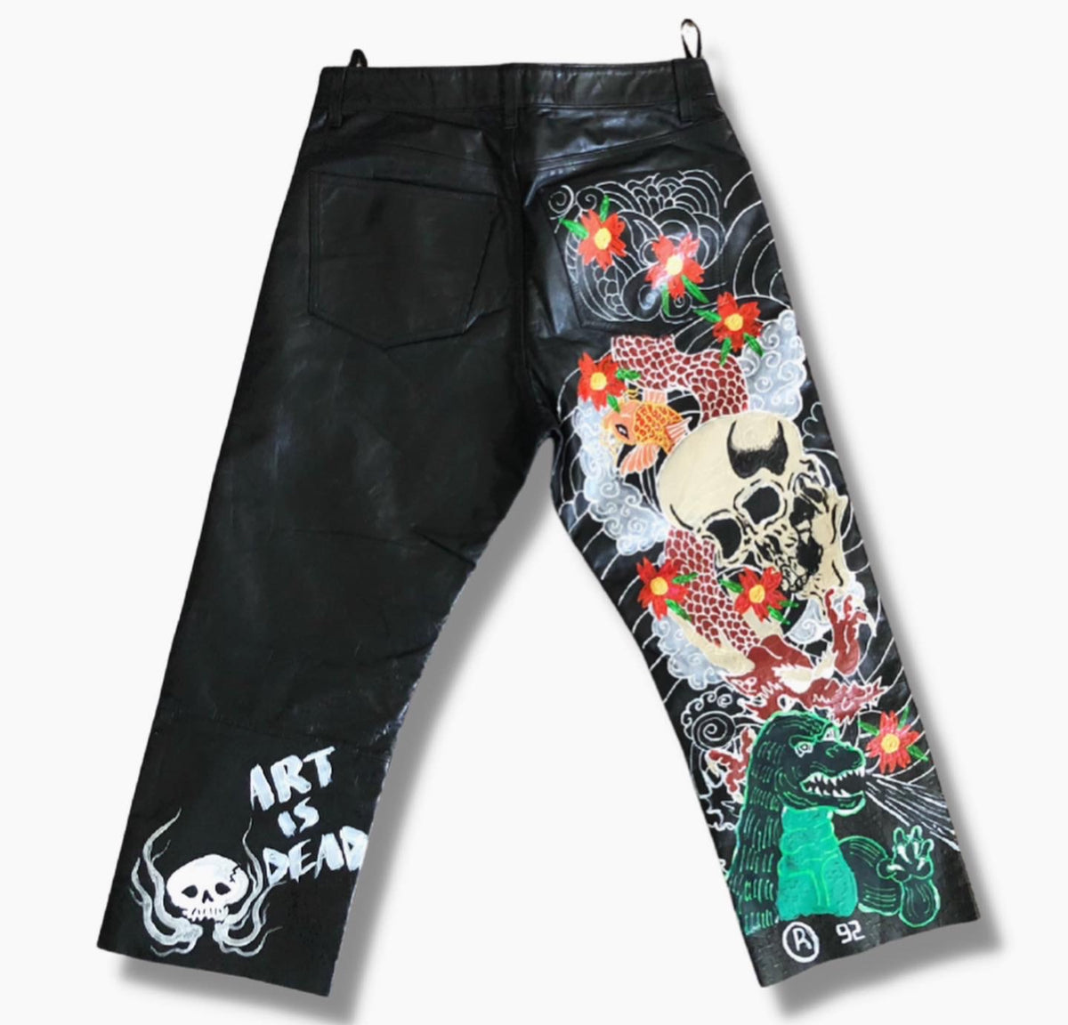 Ez Ryder cropped biker pants