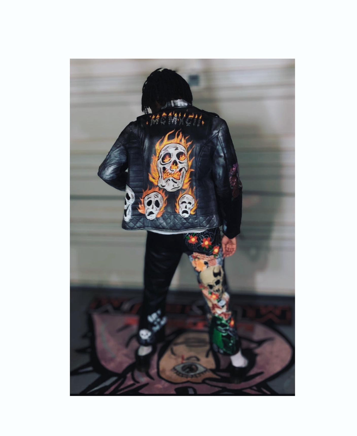 Ez Ryder cropped biker pants