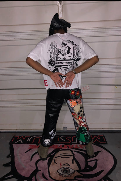 Ez Ryder cropped biker pants