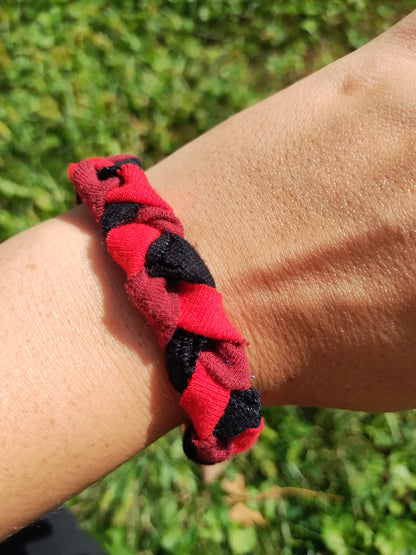 Deadpool Braided Bracelet