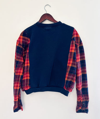 Carhartt Crewneck / Flannel Fall Rework