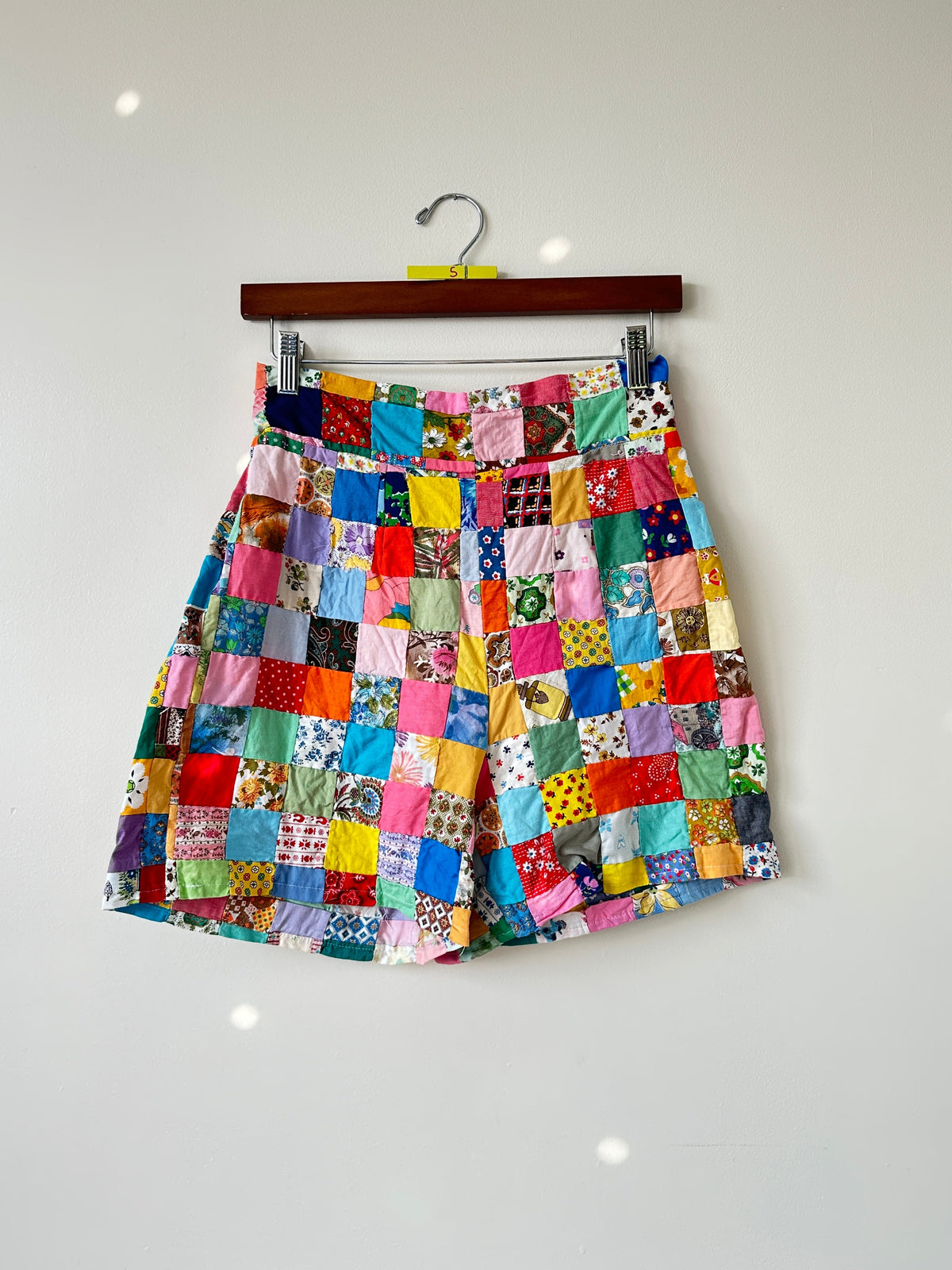 Upcycled Vintage Quilt Shorts by Finding Doll, photo 2