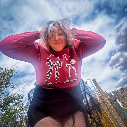 Betty in Paris Sheer Skirt Hoodie Dress by The Modern Alien, photo 14