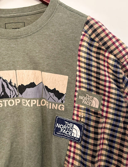 Northface flannel rework - unisex