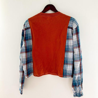 Carhartt Flannel Rework “get outside”