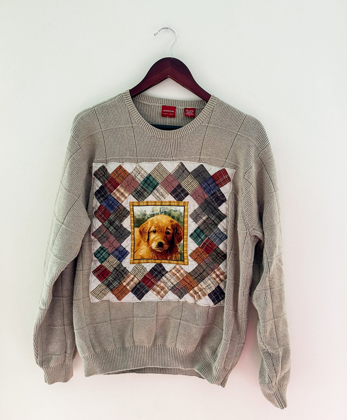 Vintage Quilt / Dog Sweater
