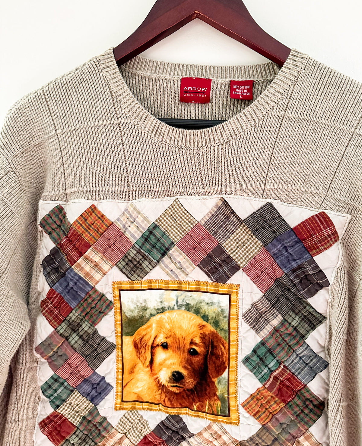 Vintage Quilt / Dog Sweater