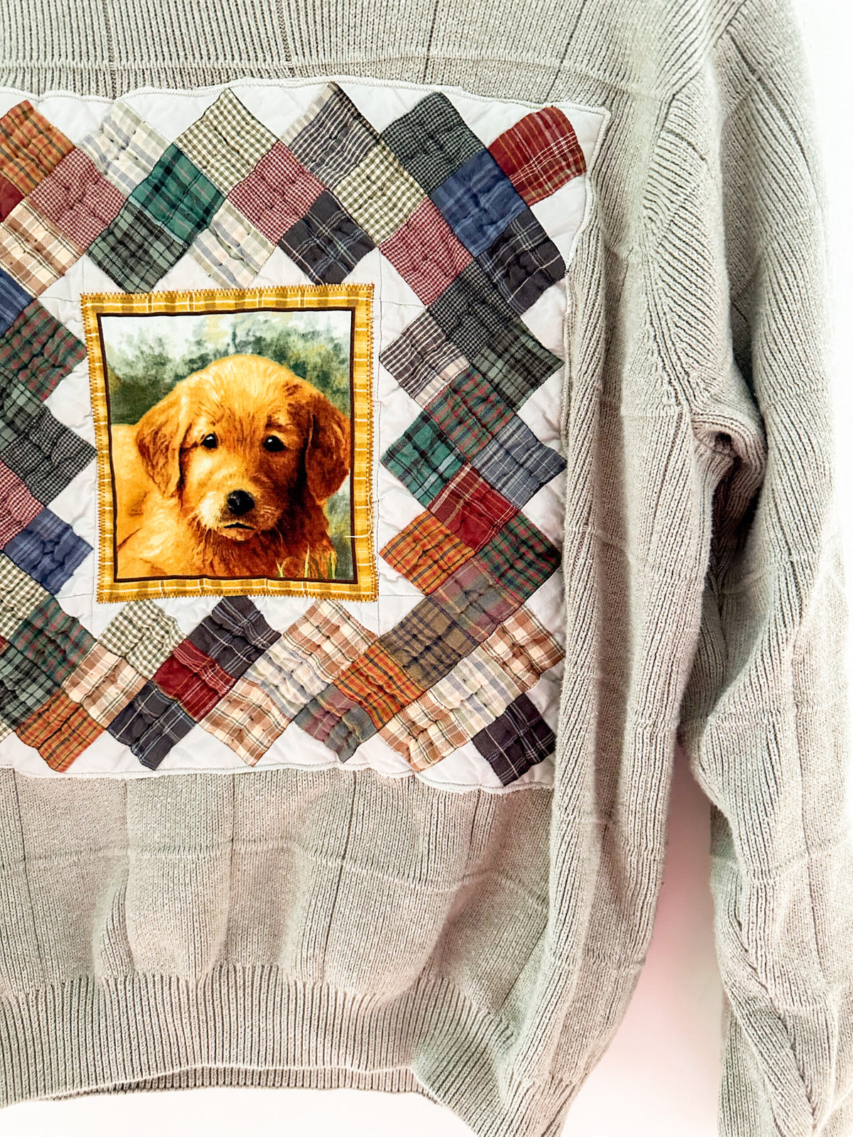 Vintage Quilt / Dog Sweater